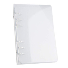 6-Ring Binder Kunststoff Akten Ordner, Geeignet für BüRo Material in BriefgrößE A5