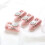 Steppdeckenhalter mit Daumenschnalle (8er-Pack) Pink 1