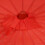 Plum Blossom Pattern Red Bamboo 31.5" Dia Oriental Umbrella Parasol 8