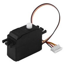 25G Servo De Plástico Servo Del Engranaje De La Dirección Para 1/12 12428 12423 12628 Accesorios Pieza De Dirección De Modelo De Camión Coche