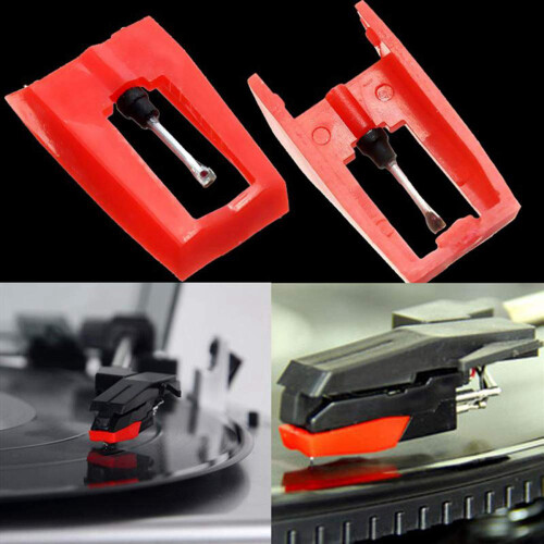 LP Phonograph Record Player Stylus Needle Replacement,10 Pcs Stylus Turntable Needle for Record Turntable Player 1