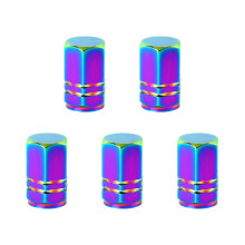 Weatherproof Aluminum Alloy Cycling Tire Valves Cap-Type 1