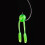 20pack Soft Fishing Lures Realistic 3D Design  Materials-Yellow 4