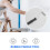 6Pcs Fiberglass Roller Kit Bubble Paddle Tool Laminating Roller Kit for FRP Mould 4