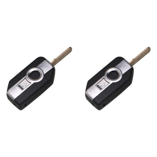 2X XSBM90GL XM38 Motorcycle  Flip Remote Key Shell for  Withnot 8A Chip 1