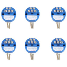 6X RTD PT100-Temperatursendermodul, Thermischer Widerstand -50-100 C, DC24V-Ausgang, 4-20 MA