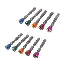 10X Anti Slip Cacciavite Magnetico Esagonale Magnetico 65mm S2 PH2 Punta Singola per Utensile A 5 Colore