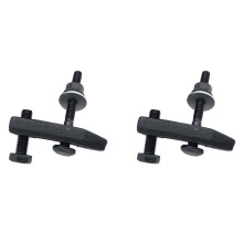 2X M10 CNC Fraisage Gravure Pièces de Machine Plaque de Pression Pince Fixation Plaque de Fixation Plaque Routeur avec Vis M8T