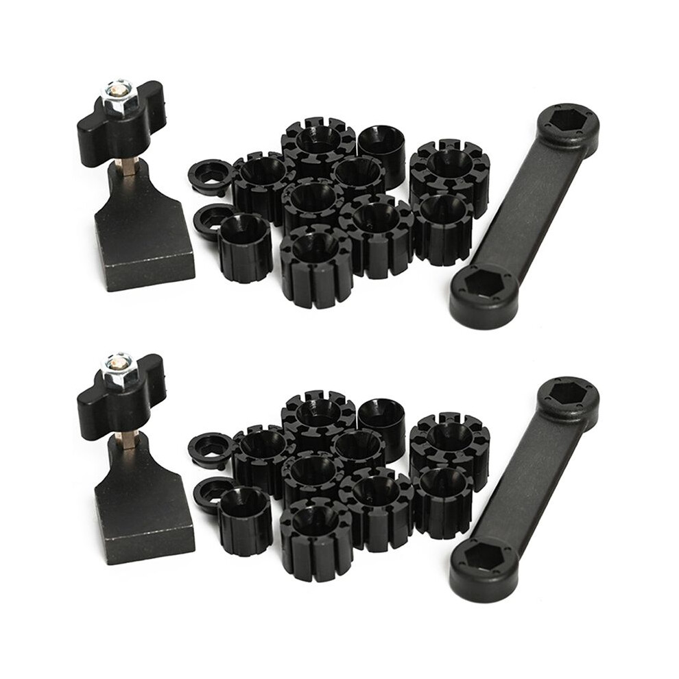 2X Jewelry Tools Ring Inlays Clamp Ring Inlay Tools Engraving Accessories 6031982890772