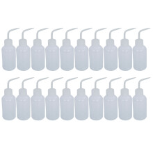 20pcs 250ml Tatouage Diffuseur Vert Savon lavage a l'eau Flacon Souple Laboratoire non pulverisation