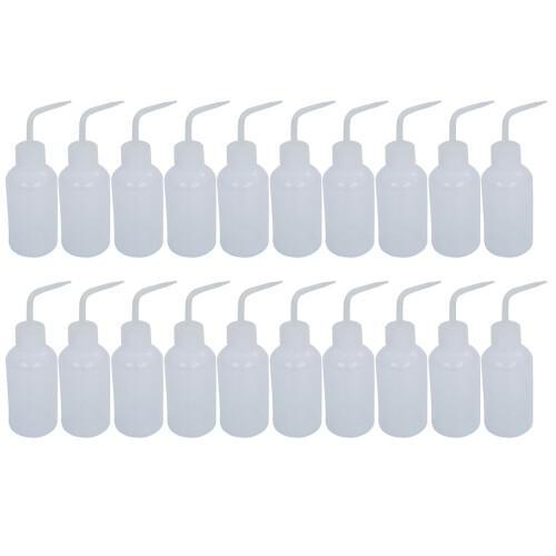 20pcs 250ml Tattoo Diffuser Green Soap Water Wash Squeeze Bottle Lab Non-Spray