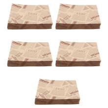 500Pcs 12X12cm Sandwich Donut Bread Bag Biscuits Doughnut Paper Bags Oilproof Bread Bakery Food Packing