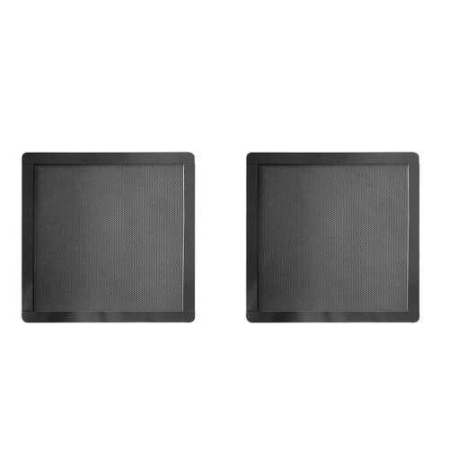 2X Computer Case Magnetic Dust Filter Mesh PC Case Cooling Fan Computer Guard Cover Horn Net 12 X 12cm