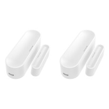 2X Tuya Matter Thread Tür-/Fenstersensor, USB-Betrieben,  Home, Intelligenter Türsensor-Alarm für Sicherheit und Automatisierung zu Hause