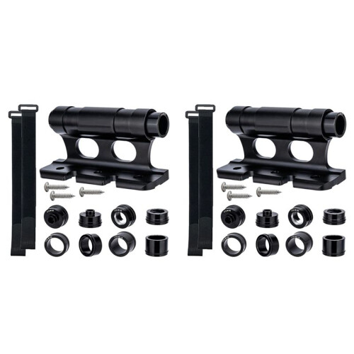 2X Support de Vélo Fixe pour Voiture, Support D'Axe Traversant, Support de Fourche Boost, Support de Toit pour Vélo de Route, VTT, Support de Vélo