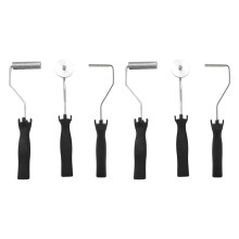6Pzs Herramienta de La Paleta de La Burbuja Kit de Rodillos de Fibra de Vidrio Juego de Rodillos de Laminacion para Molde FRP