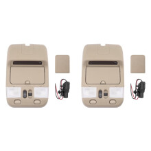 2X Front Dome Light with Display Roof Reading Lamp 96980-0W000 for Patrol Y61 97-16 Pathfinder/ QX4 B