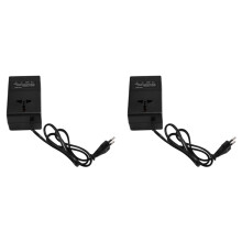2X 300W Voltage Converter Transformer 220V to 110V Steps Down Transformer 110V to 220V Travel Adapter Inverter EU Plug