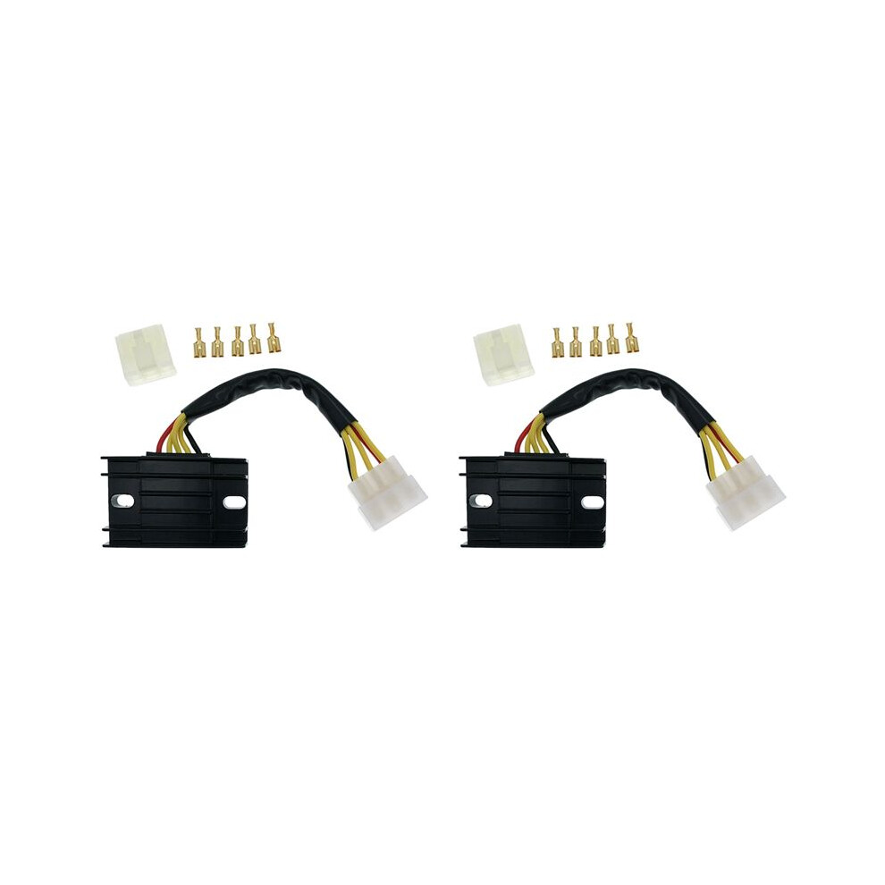2X Motorcycle Voltage Regulator Rectifier For Quadrunner King Quad 160 250 280 300 32800-19B11 6032926531584