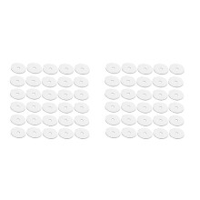 60Pcs Bike Presta Valve Sticker Rim Protection Gas Air Nozzle Glue Pad Tube Tire Gasket for Mountain Road Bike