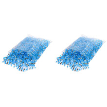1600 PCS Soudure Seal Fil Connecteur Bleu 16-14 AWG - ThermoréTractable Soudure Butt Connector ÉTamé Auto Marine Boat Crimp