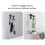 360 Degree Rotatable Kitchen Utensil Holder Wall Mounted with 6 Hooks for Home Organization 4