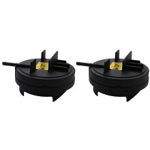 2X 11127552281 Abdeckung der Motor Luft Ventil Kappen für E60 E65 E66 E70 E83 E88 E85 E90 E91 E92 F10 N52 128I 328I 528I X3 X5 Z4 Kappe