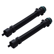 2X Air Filter Intake Breather Pipe for 1 3 5 7 E81 E87 E90 F10 F01 13717803842