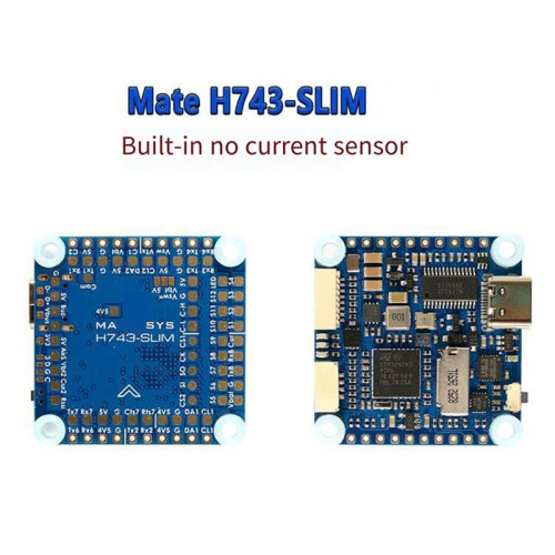 2X for MATEK H743-SLIM V3 FPV Controller Module Built-in No Current Sensor for RC Racing Drone Airplane 1