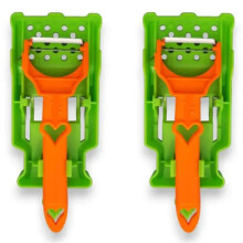 2X Peeler, Slicer, Multi Peeler Kit, Home Multi Fruit Peeler for Kitchen, Vegetable & Fruit Slicer, Multi Knife Peeler