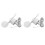 2X Wind Direction Meter Wind Direction Meter Wind Speed Measuring Instrument Meteorological WH-SP- for Misol 1