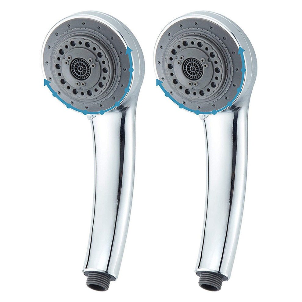 Typecat 2X Shower ,High Pressure Shower Heads, Universal Adjustable Power Hand Shower, Suitable For Bathroom, Hotel, Gym