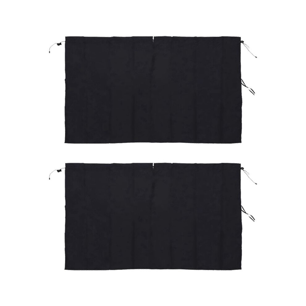 2X Car Divider Curtain Sun Shade Car Side Window Curtain Travel Nap Night Car Camping Separation Privacy Curtain Light Typecat