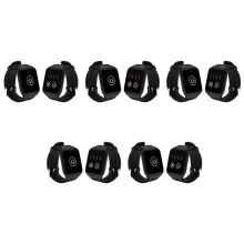 5X Wireless Watch Receiver Waiter Call Restaurant Pager for Home Cafe Dentist Clinic Office Conference Call