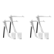 4PCS Auto Dual Spring Opener Automatic Greenhouse Window Opener Roof Vent Opener Garden Ventilation Gardening Tools