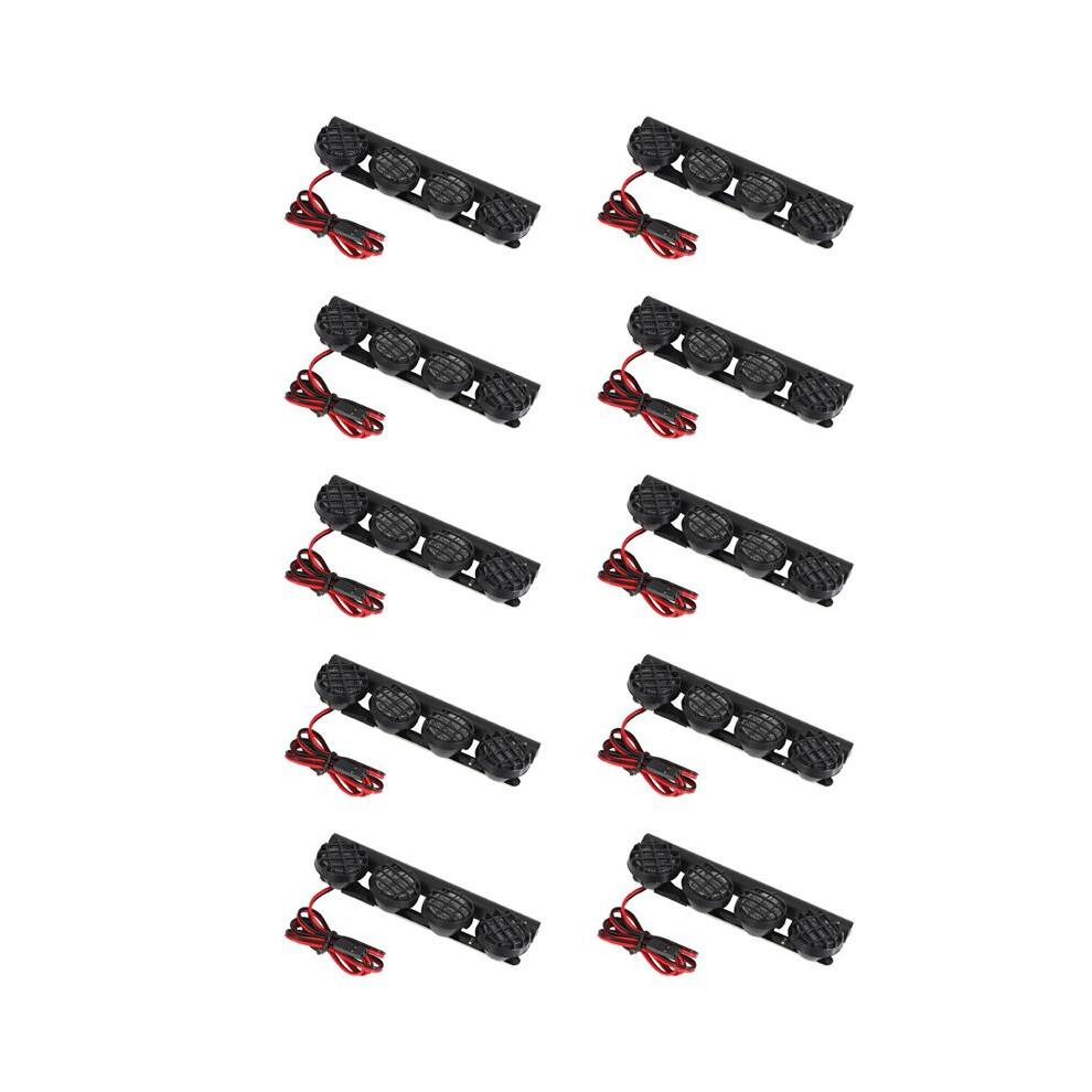 10X Multi-Function Ultra Bright Lamp Led Bar With 4 Spotlights For 1/10 1/8 Rc Car Hsp Cc01 Axial Scx10 Light 6032129676808