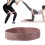 Elastics Resistance Band For Workouts Nonslip-Pink 15lbs 3