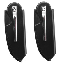 2 PZ Mens Donnes Beauty Handmade Pieghevole Pocket Clip Capelli Baffi Barba Pettine Strumenti