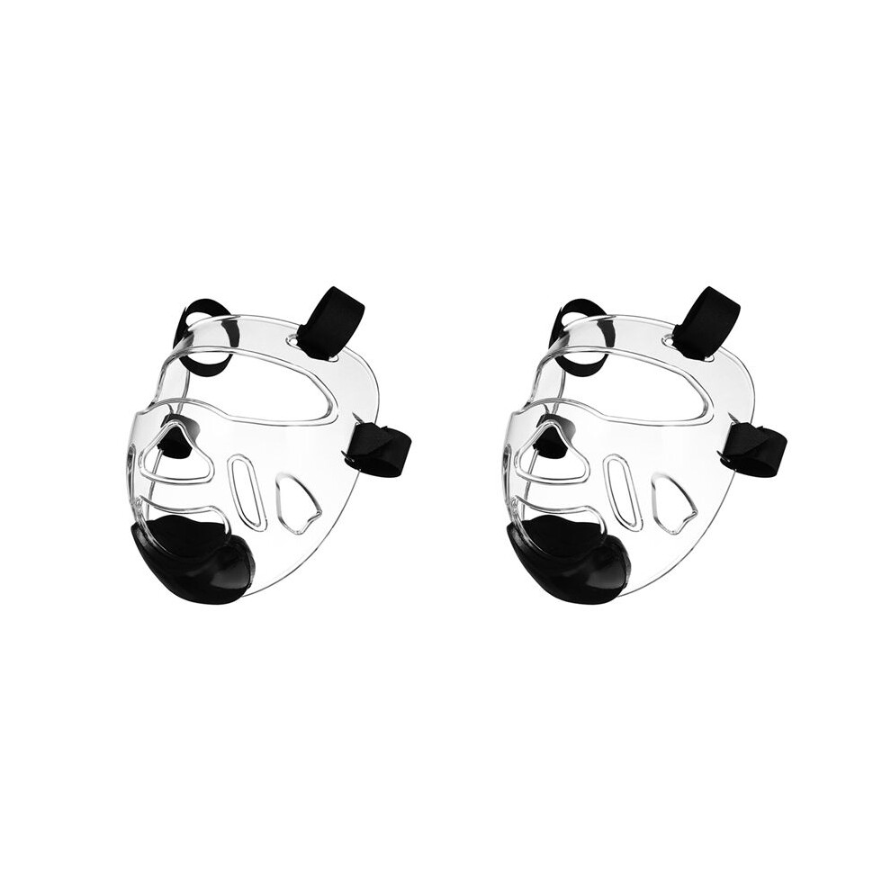 Typecat 2X Taekwondo Face Mask Taekwondo Clear Detachable Protector Protective Mask For Sports Boxing Taekwondo Sanda Children