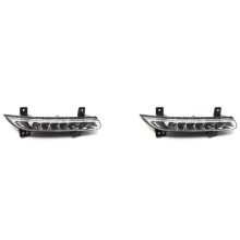 2X Auto Linksvoor LED DRL Mistlamp voor  Fluence 2014+ Auto Driving Lamp Dagrijverlichting Bumper Lamp