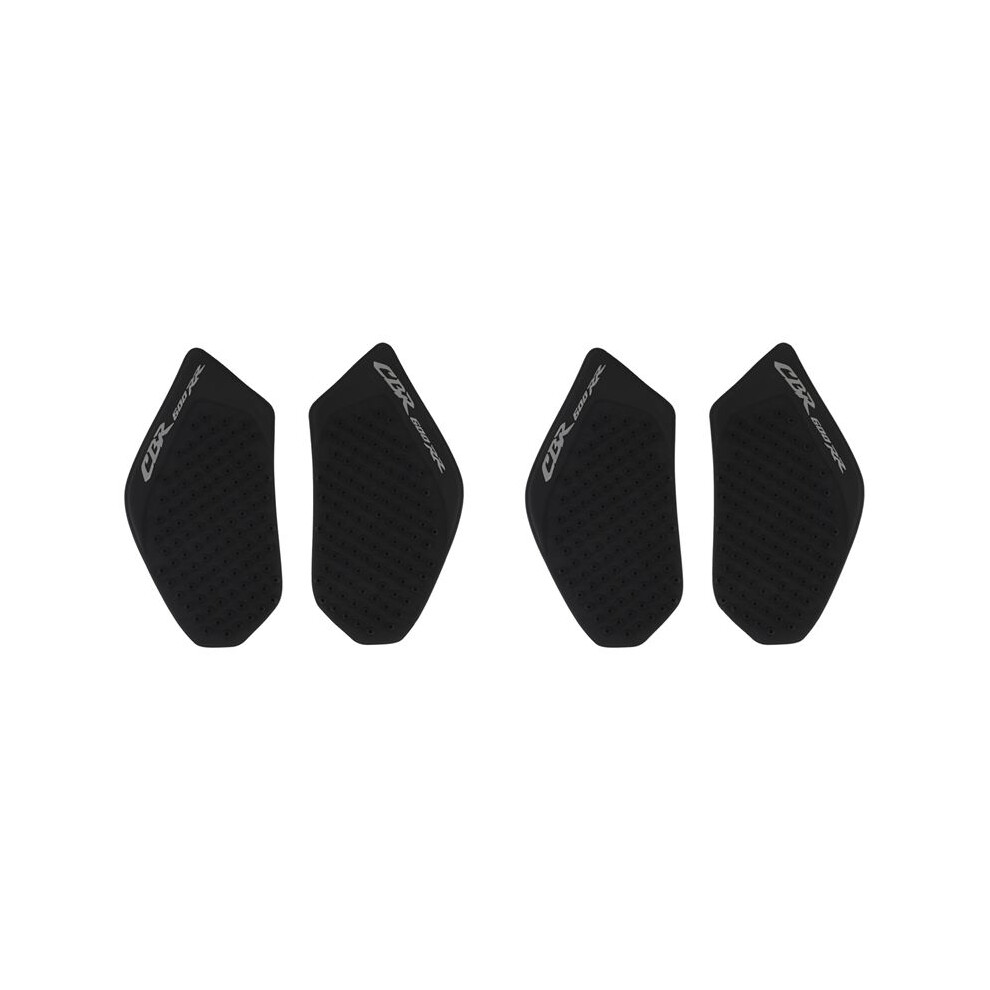 4X Anti Slip Sticker Tank Traction Pad Side Knee Grip Protector For Cbr600rr Cbr600 Cbr 600 Rr 2003-2006 Red/White 4712140849468