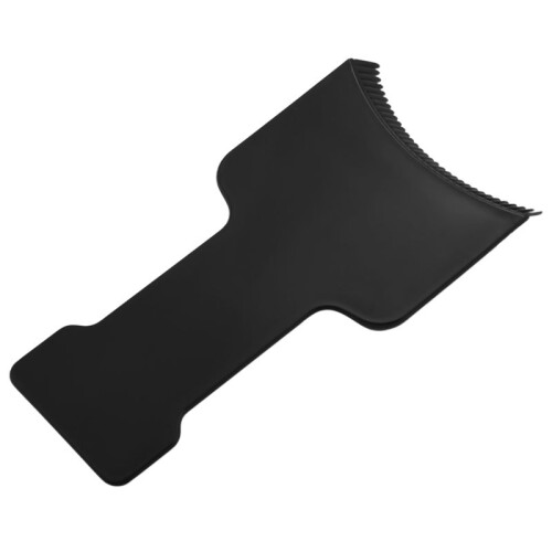 6Pcs Long Hair Highlighting Sectioning Board Barber Flat Top Paddle Board Comb (Black) 1