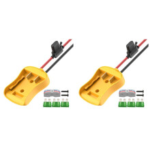 2X for 18V Battery DIY with Converter Power Tool Lithium Battery Output Adapter