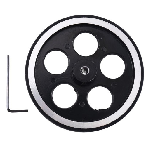 4pcs 300Mmx6Mm Industrial Aluminum Rubber Measuring Encoder Meter Wheel for Industrial Encoder 1