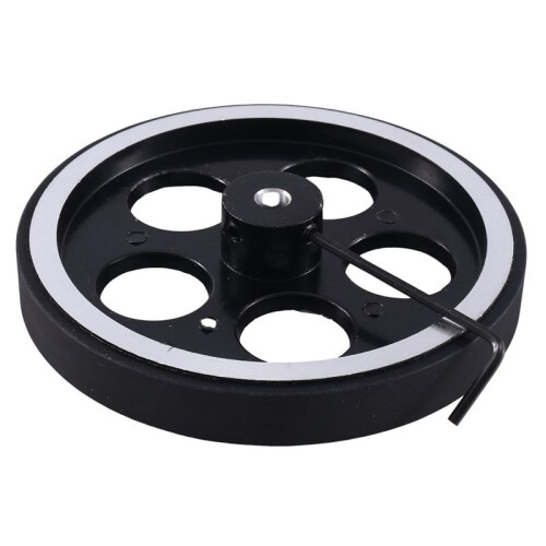 4pcs 300Mmx6Mm Industrial Aluminum Rubber Measuring Encoder Meter Wheel for Industrial Encoder 2