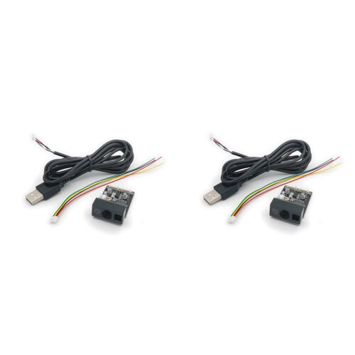 2X GM865 1D 2D Barcode Scanner USB TTL Bar Code Reader QR Code Module CMOS with Cable for Bus Supermarket ,Near -Lens