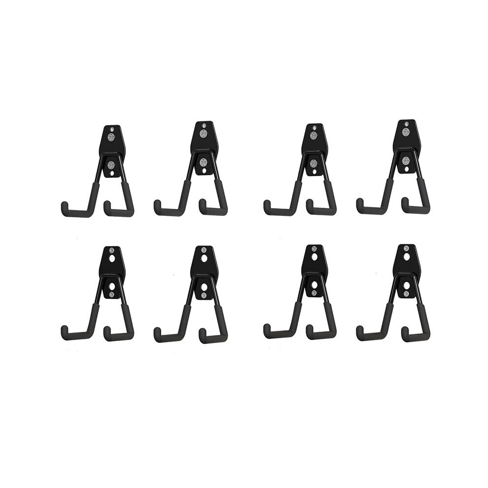 Garage Hooks Heavy Duty 8Pc, Garage Storage Hooks, Wall Mount Garage Hanging Hooks For Bike, Ladder, Bulky Items 4714120311972