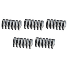 30 Stuks Label Tape Compatibel met  Embossing Label Tape voor  Label Maker 1880  E-101 9mm x