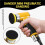 2 / 3Inch Air Sander Pneumatic Polisher Grinder Buffer Double Acting Track Polisher A 3