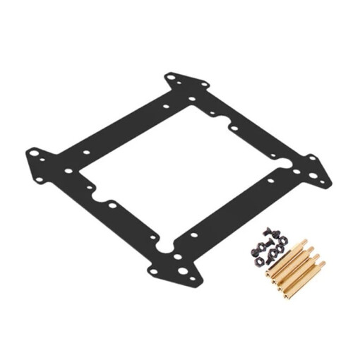 2pc 12cm Fan Hard Drive Bracket SSD 3.5 Inch Hard Drive Bracket Extended Multi-Layer Stacking Bracket 2